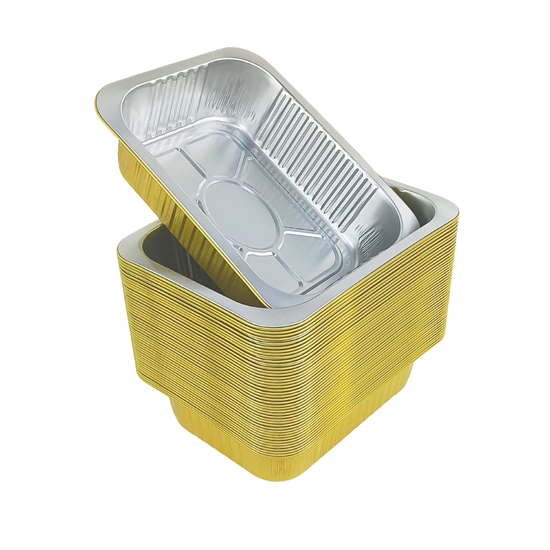 Meal Prep Menu - Disposable Gold Roasting Pan 10pcs Pack