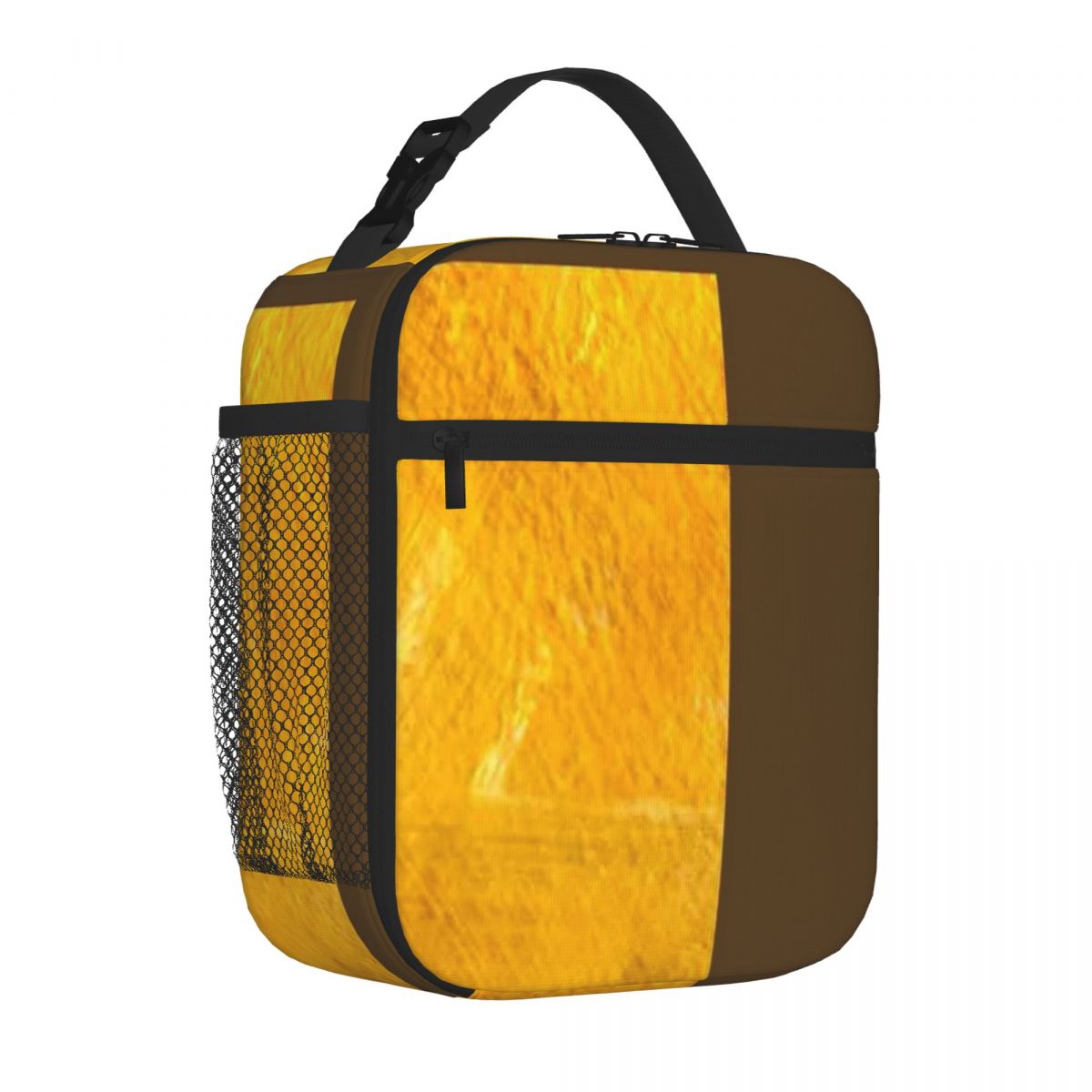 Meal Prep Yellow - Bestselling Yellow Abstract 1 Large Capacity