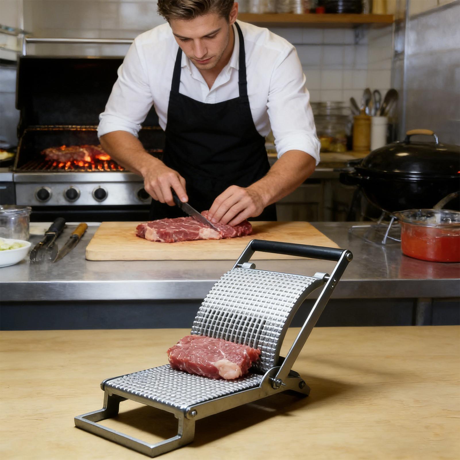 Meal Prep Chicken - Meat Tenderizer Stainless Steel Manual Kitchen