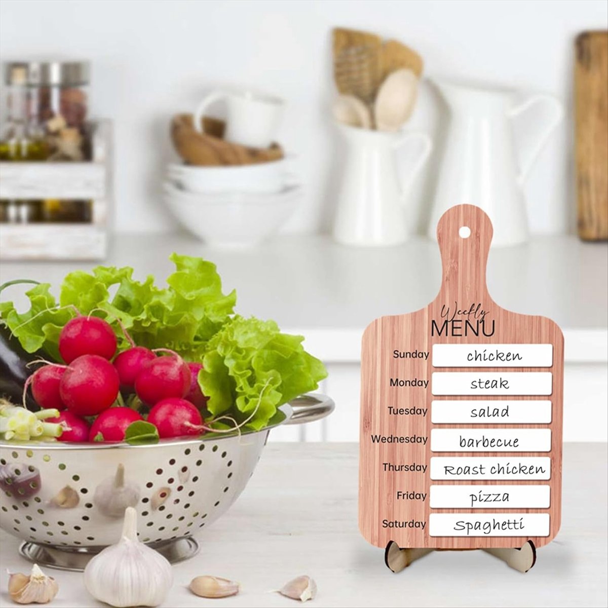 Meal Prep Weekly - FOR HOME Fridge Meal Planner, Weekly