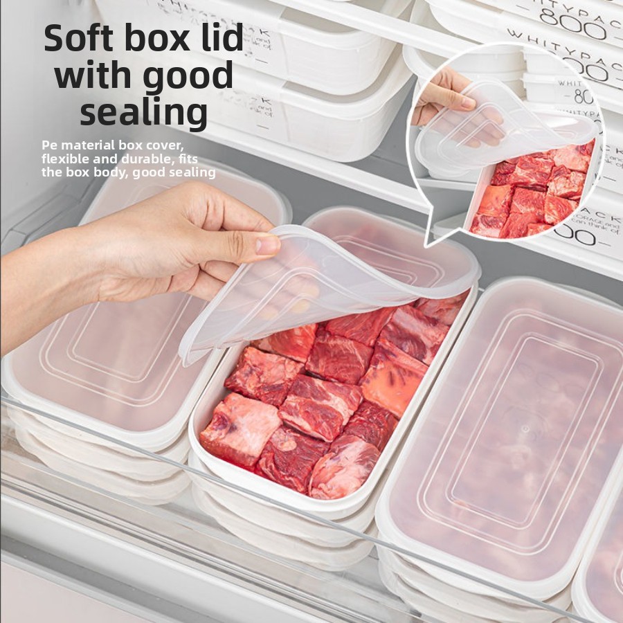 Meal Prep Weekly - Food - Grade Meat Freezer Containers,