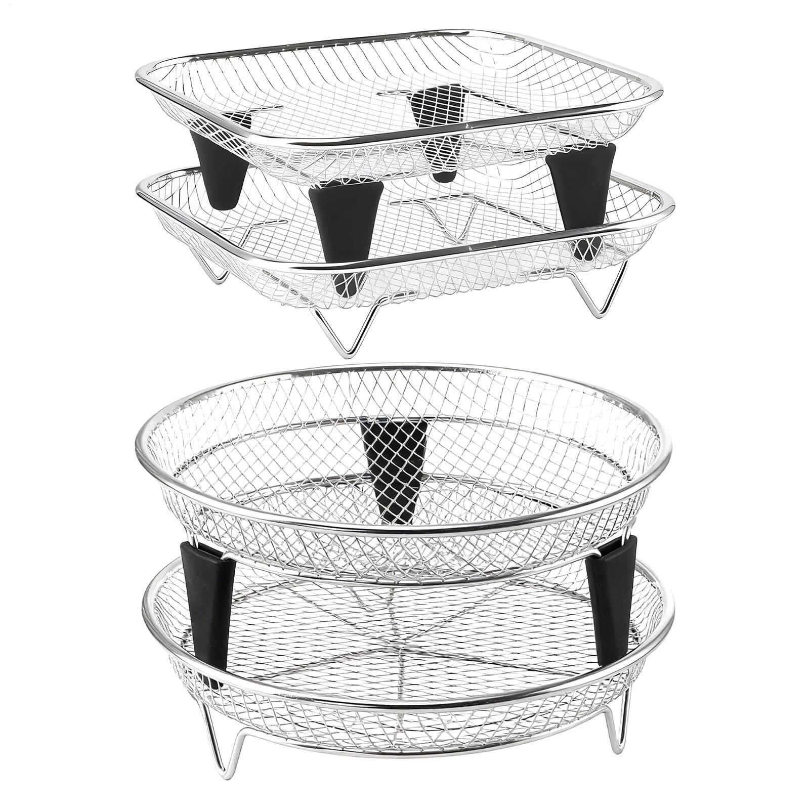 Air Fryer Basket Stainless Ste - огляд і ціна Meal Prep Menu