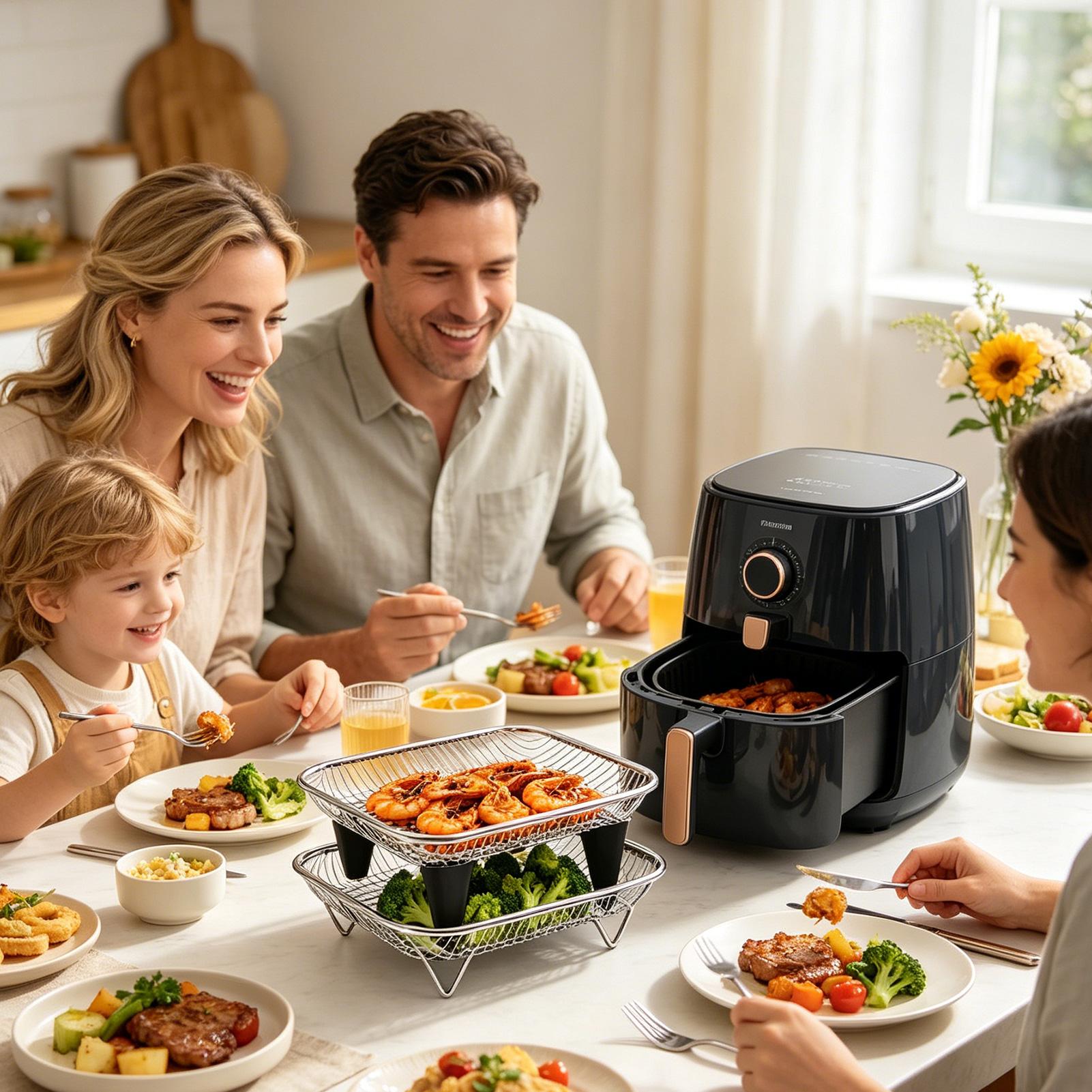 Air Fryer Basket Stainless Ste - огляд і ціна Meal Prep Menu