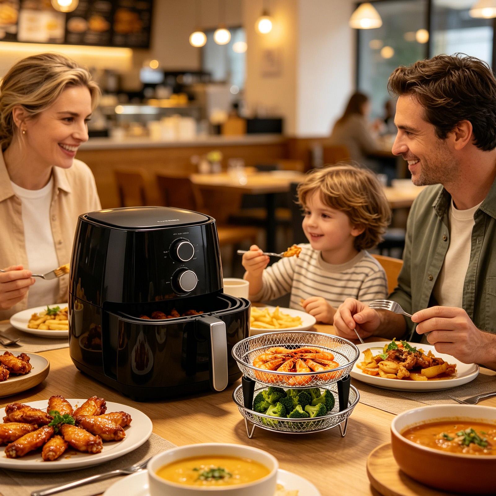 Air Fryer Basket Stainless Ste - огляд і ціна Meal Prep Menu