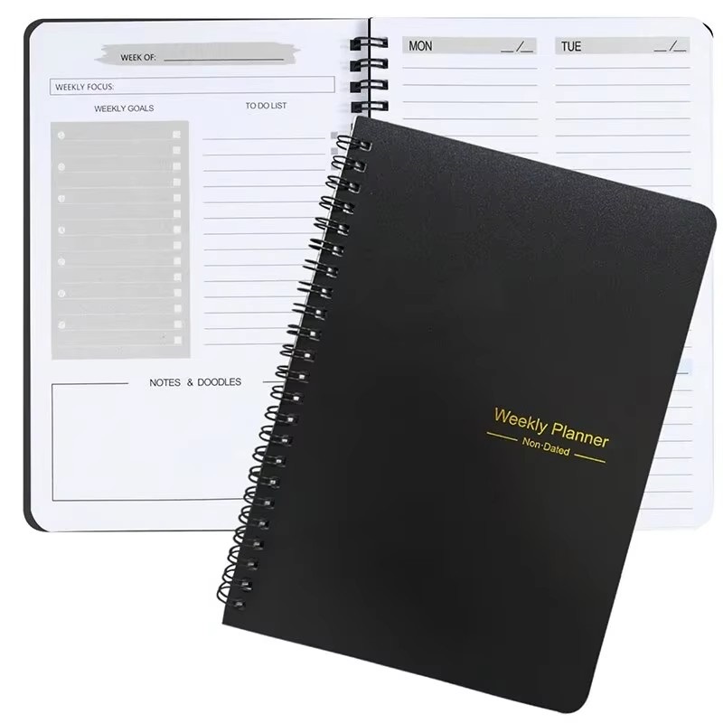 Undated Weekly Planner A5 Week - огляд і ціна Meal Prep Weekly
