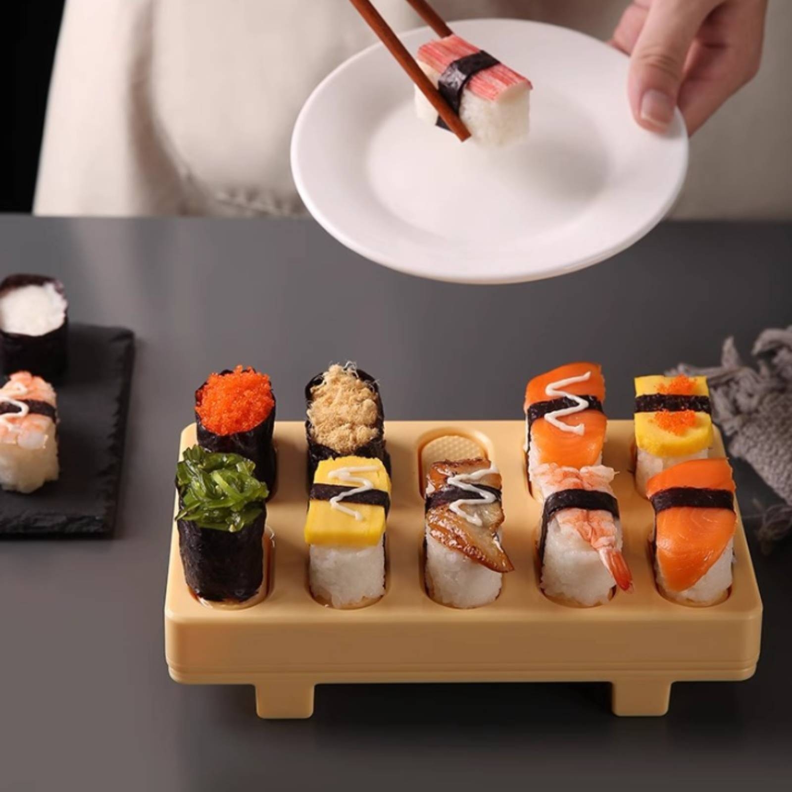 Sushi Maker with Spoon Rectang - огляд і ціна Meal Prep Onigiri
