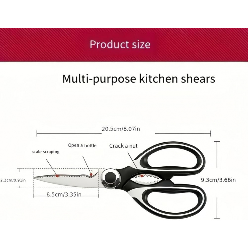 Stainless Steel Kitchen Shears - огляд і ціна Meal Prep Chicken