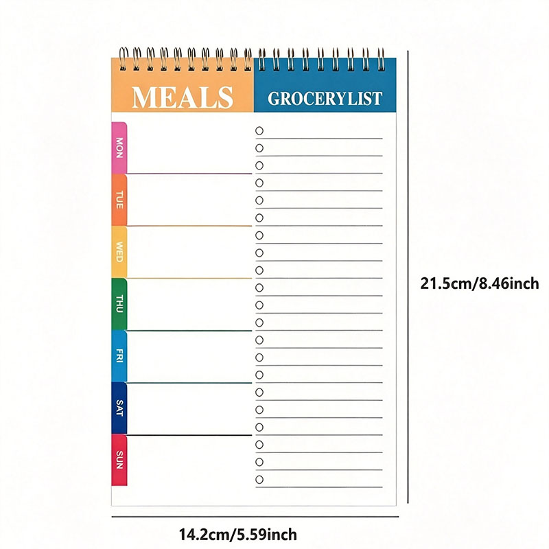 Weekly Meal Planner Notepad 5. - огляд і ціна Meal Prep Weekly
