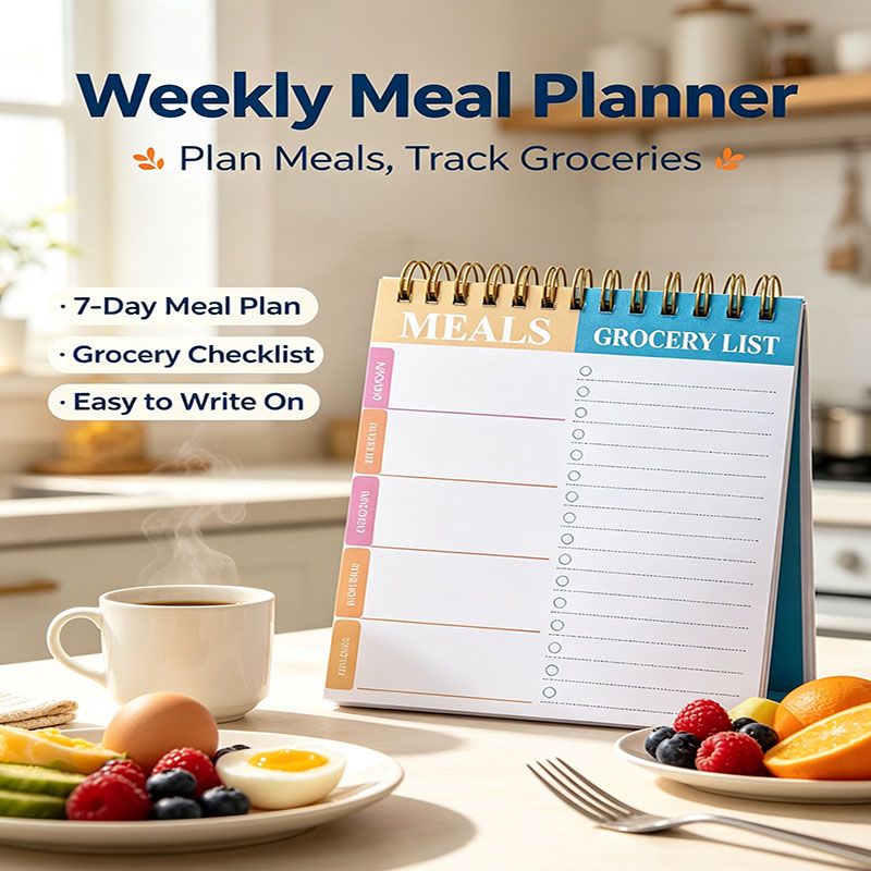 Weekly Meal Planner Notepad 5. - огляд і ціна Meal Prep Weekly