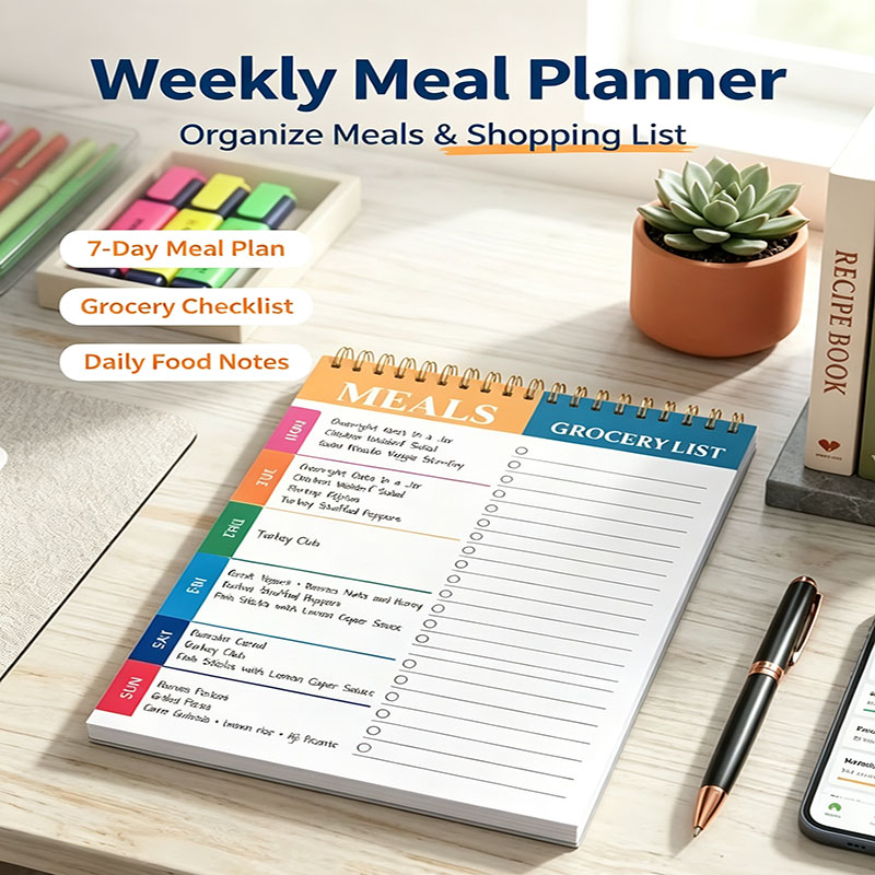 Weekly Meal Planner Notepad 5. - огляд і ціна Meal Prep Weekly