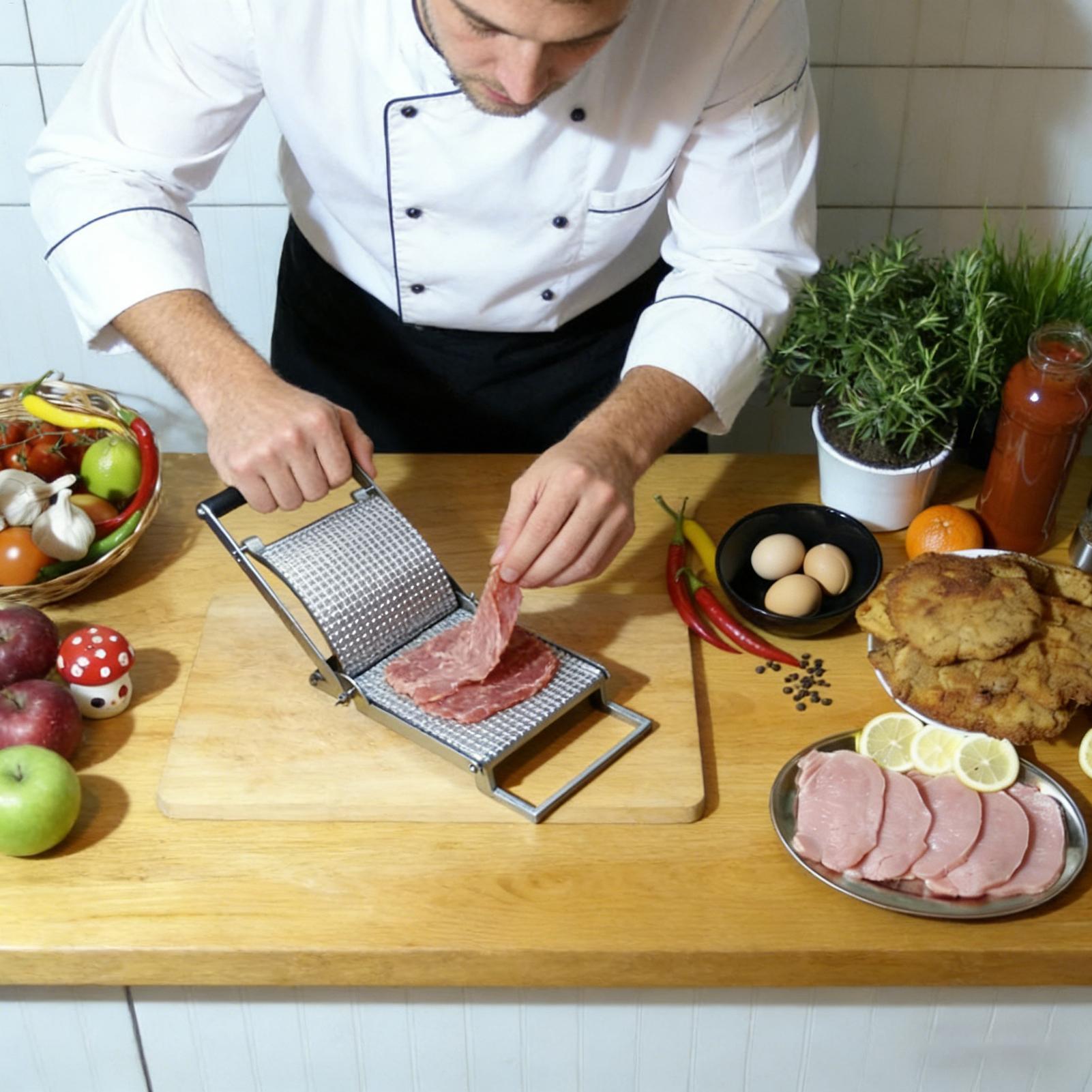 Meat Tenderizer Stainless Stee - огляд і ціна Meal Prep Chicken
