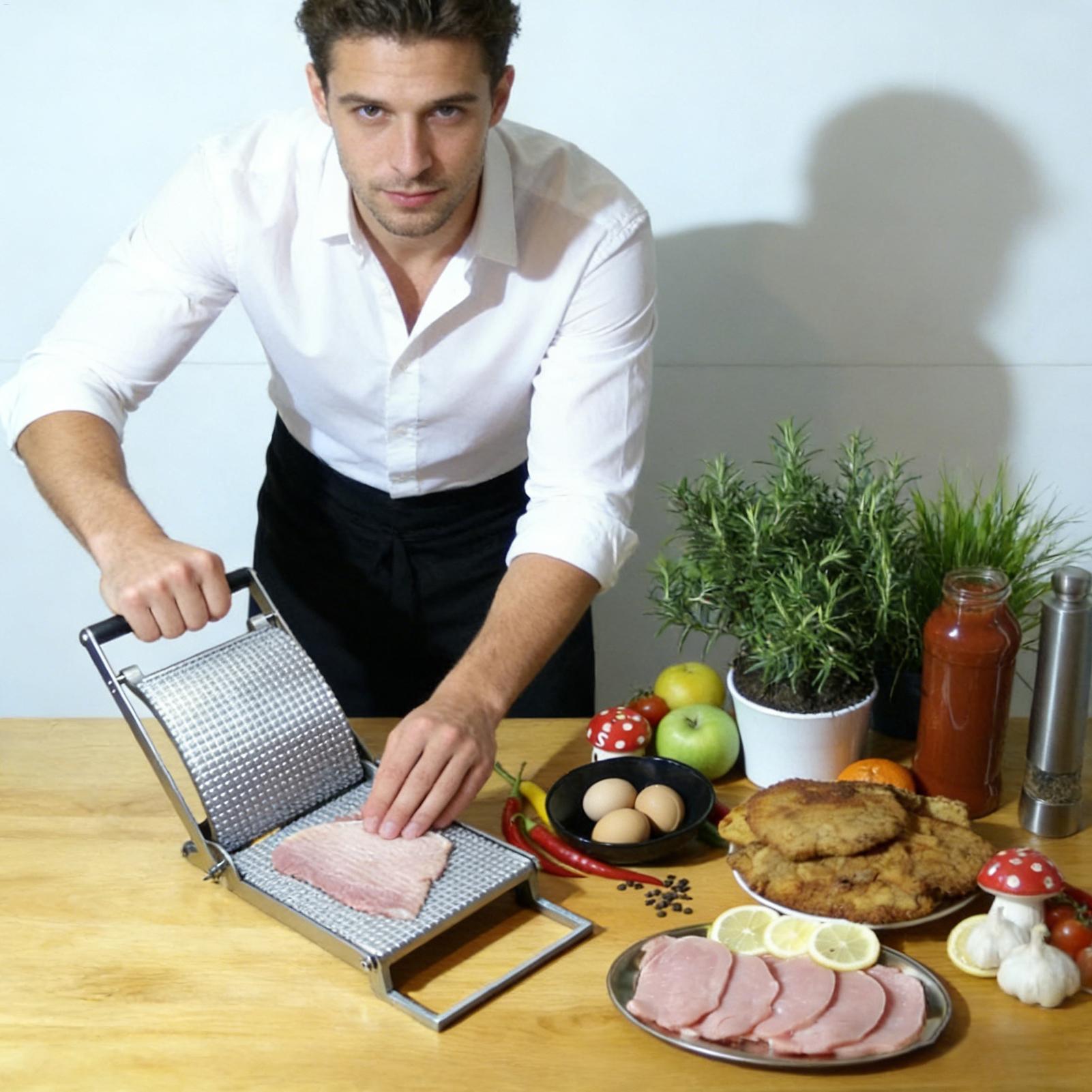 Meat Tenderizer Stainless Stee - огляд і ціна Meal Prep Chicken