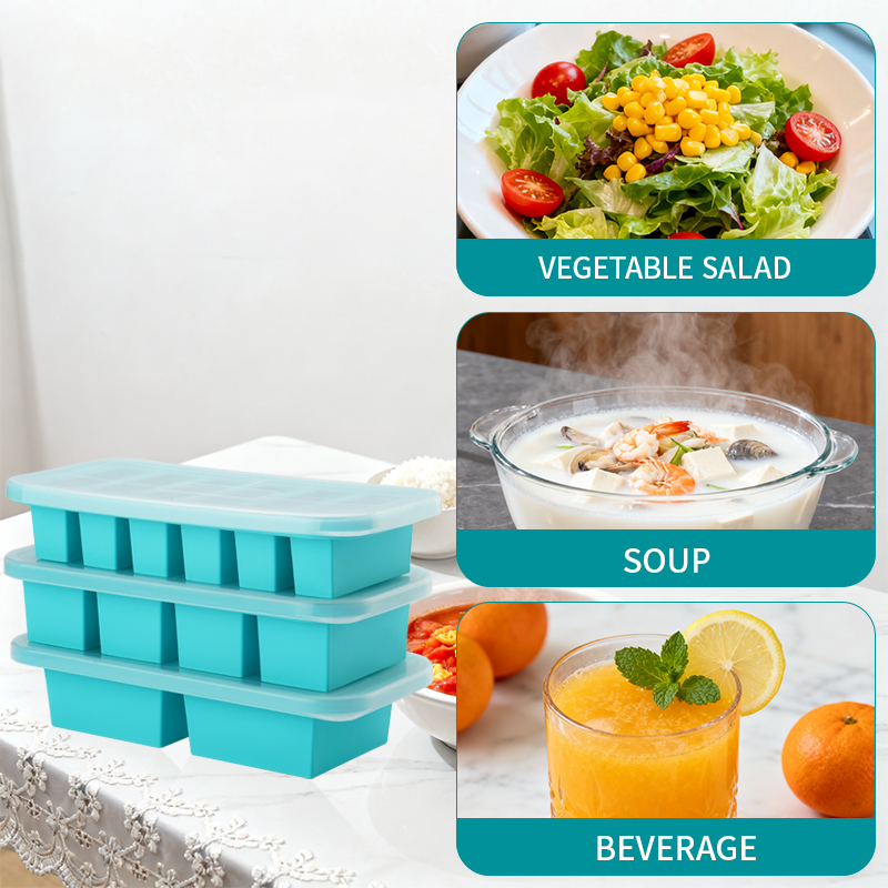 2 or 3-piece Silicone Freezer  - огляд і ціна Meal Prep Menu