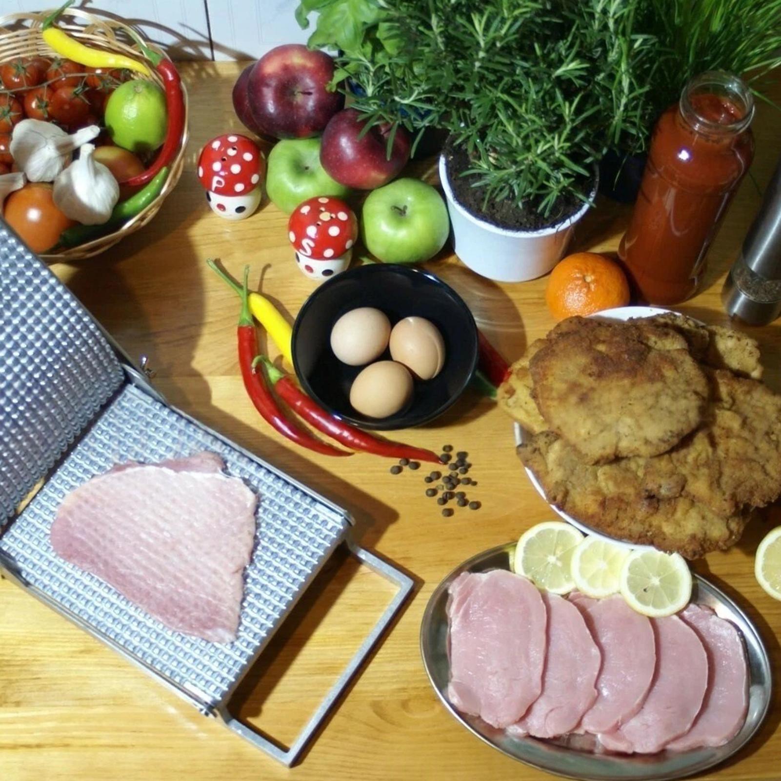 Meat Tenderizer Stainless Stee - огляд і ціна Meal Prep Chicken