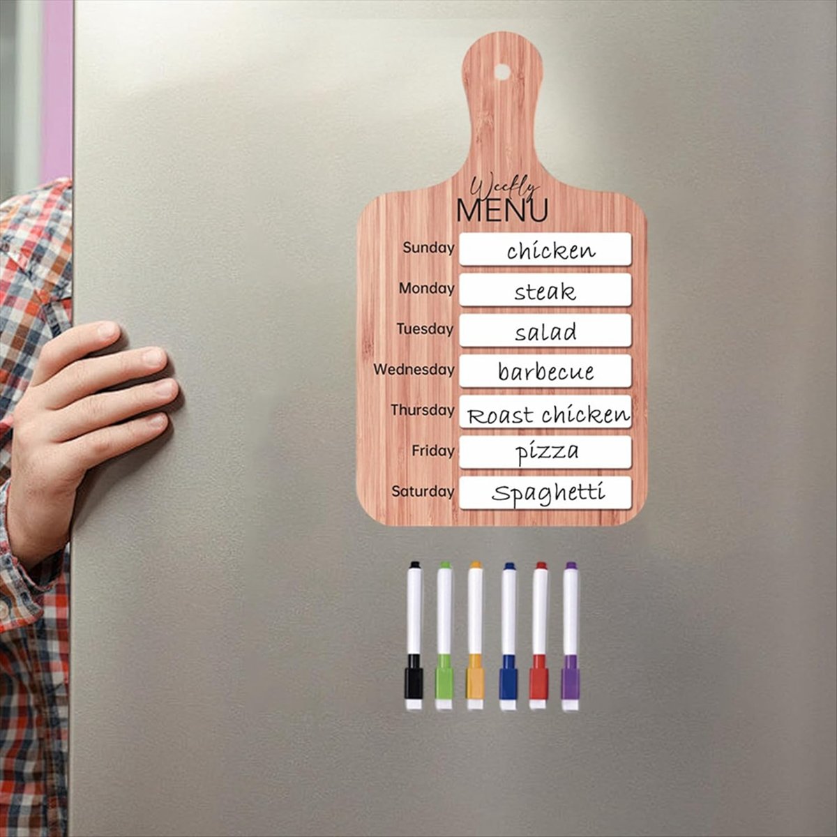 FOR HOME Fridge Meal Planner,  - огляд і ціна Meal Prep Weekly