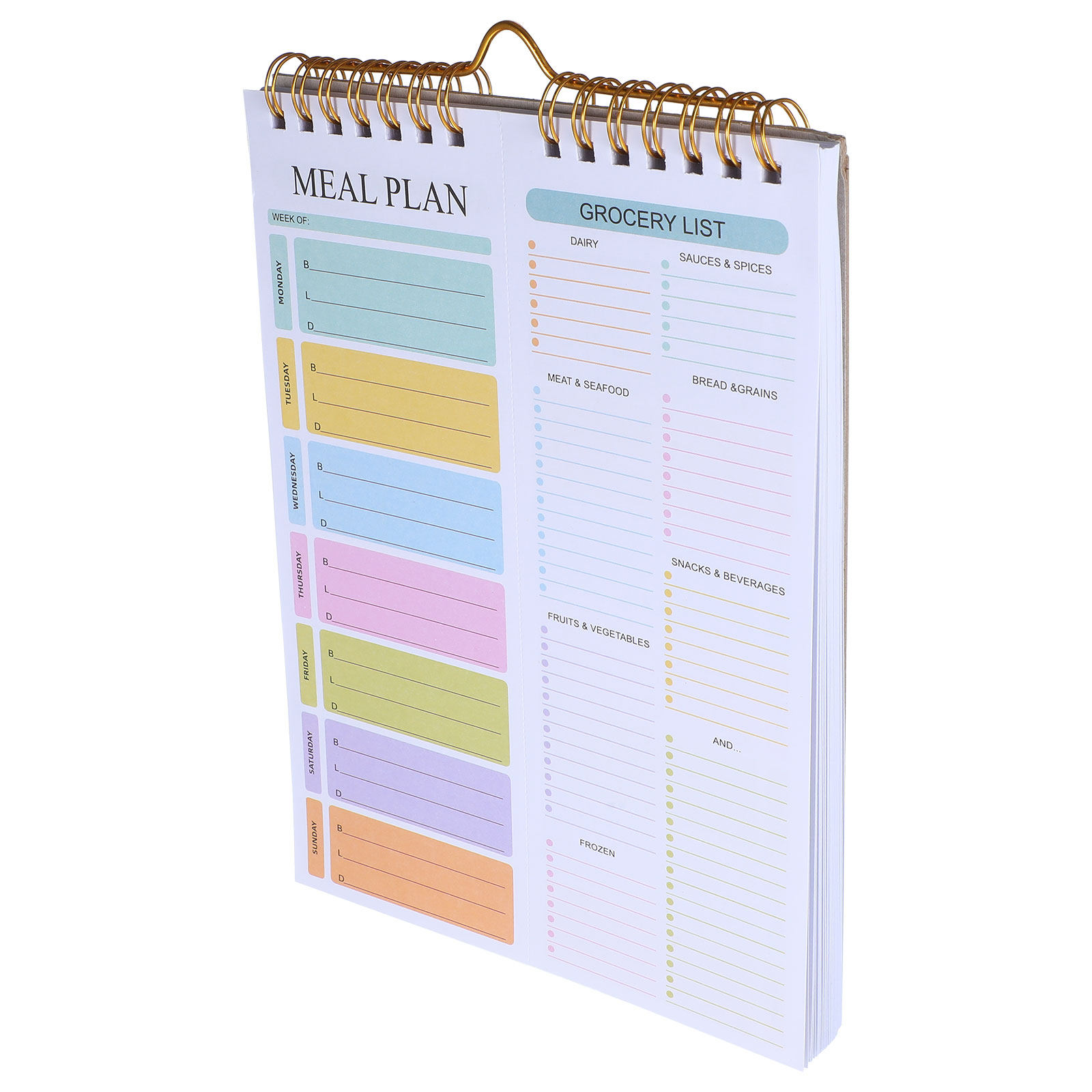 Weekly Meal Planner Notebook A - огляд і ціна Meal Prep Weekly