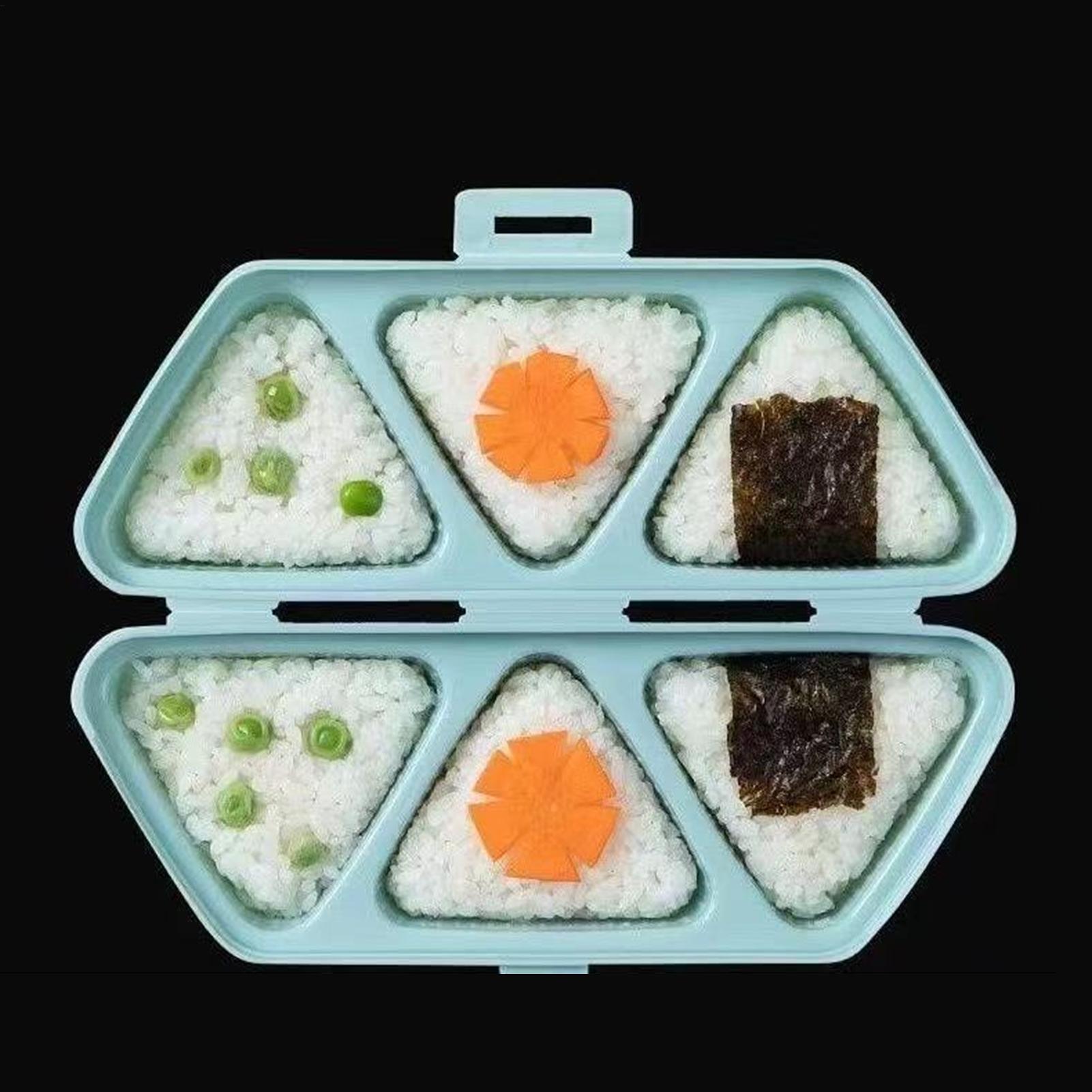 Sushi Mold Maker 6 Cavity Tria - огляд і ціна Meal Prep Onigiri
