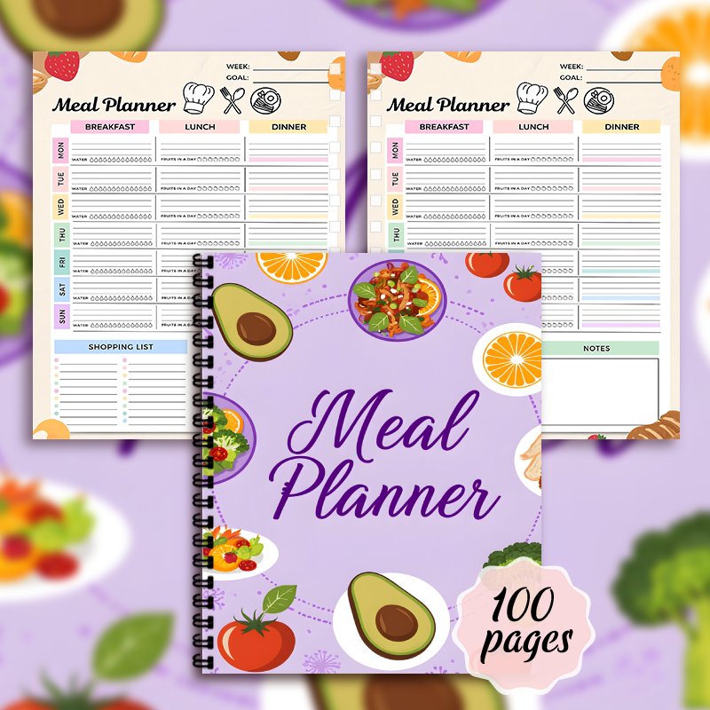 Meal Planner, Meal Prep Planne - огляд і ціна Meal Prep Weekly