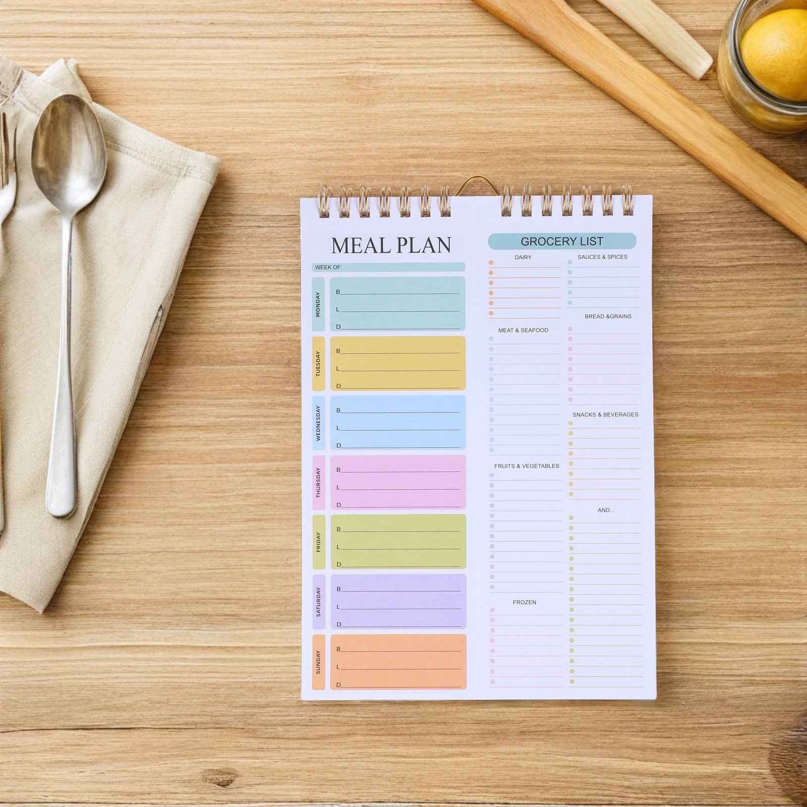 52Sheets Weekly Meal Planner N - огляд і ціна Meal Prep Weekly