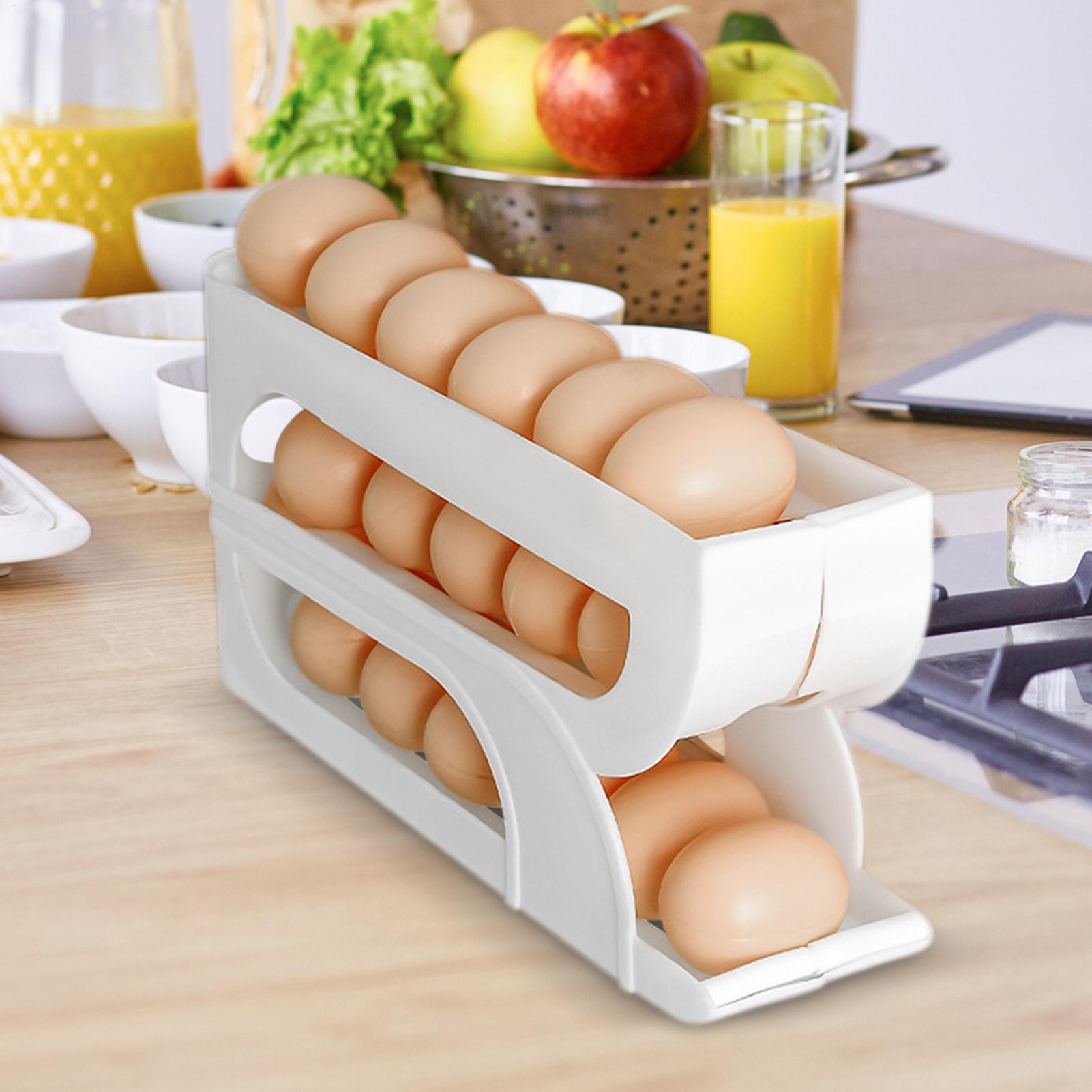 Egg Container for Refrigerator - огляд і ціна Meal Prep Yellow