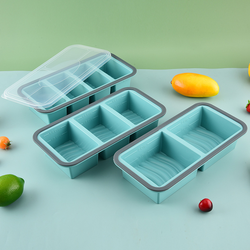 1pc Silicone Food Freezer Tray - огляд і ціна Meal Prep Menu