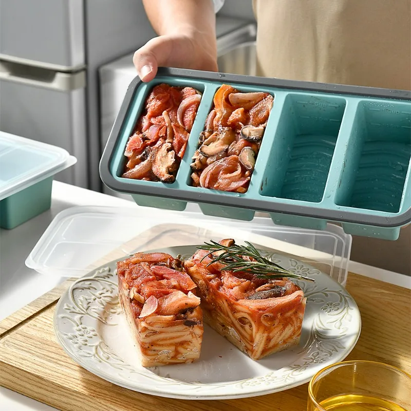 1pc Silicone Food Freezer Tray - огляд і ціна Meal Prep Menu