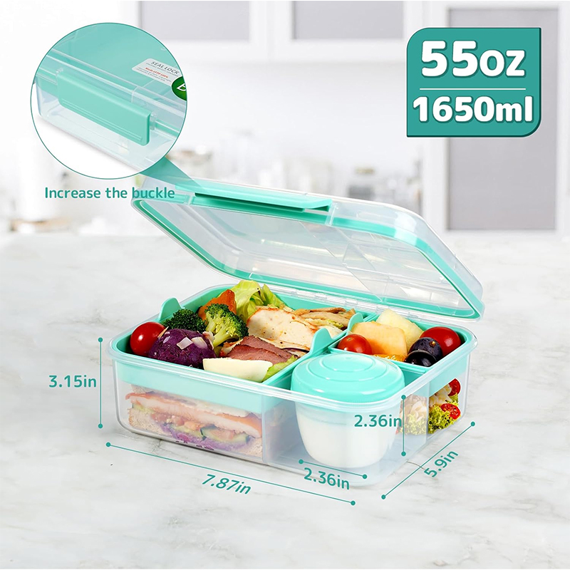 4 Compartment Leakproof Bento  - огляд і ціна Meal Prep Menu