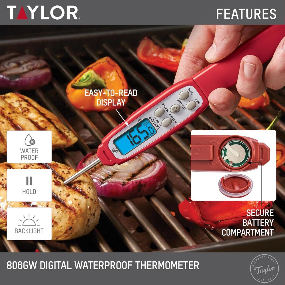 Digital Read Meat Thermometer  - огляд і ціна Meal Prep Protein