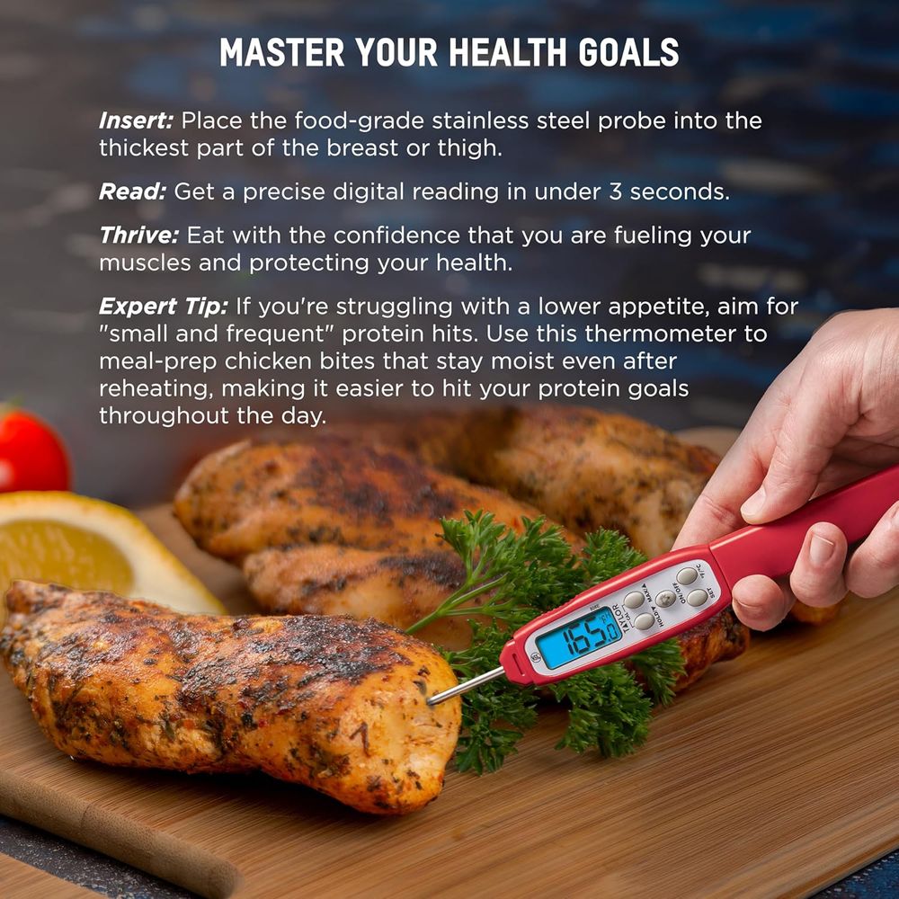 Digital Read Meat Thermometer  - огляд і ціна Meal Prep Protein