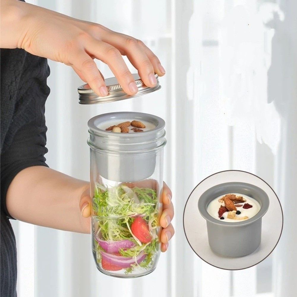 16/24 Oz Salad Glass Jars Wide - огляд і ціна Meal Prep Weekly