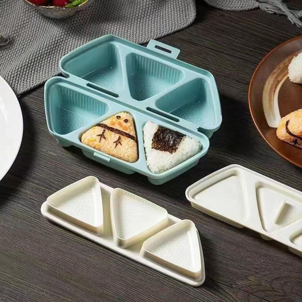 6-Cavity Triangle Onigiri Mold - огляд і ціна Meal Prep Onigiri